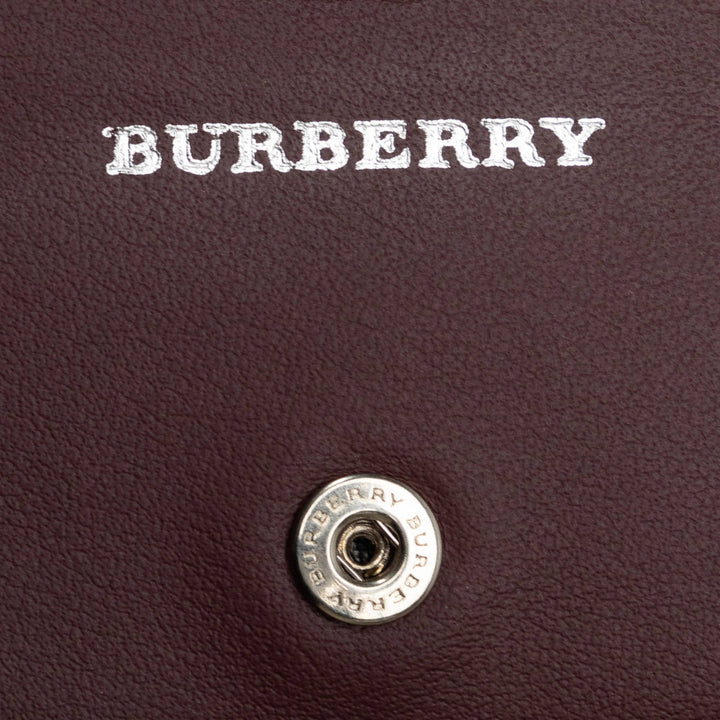 BURBERRY Leather Card Holder