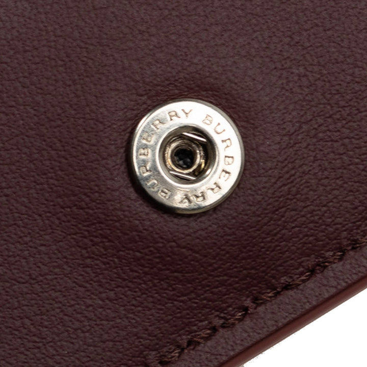 BURBERRY Leather Card Holder