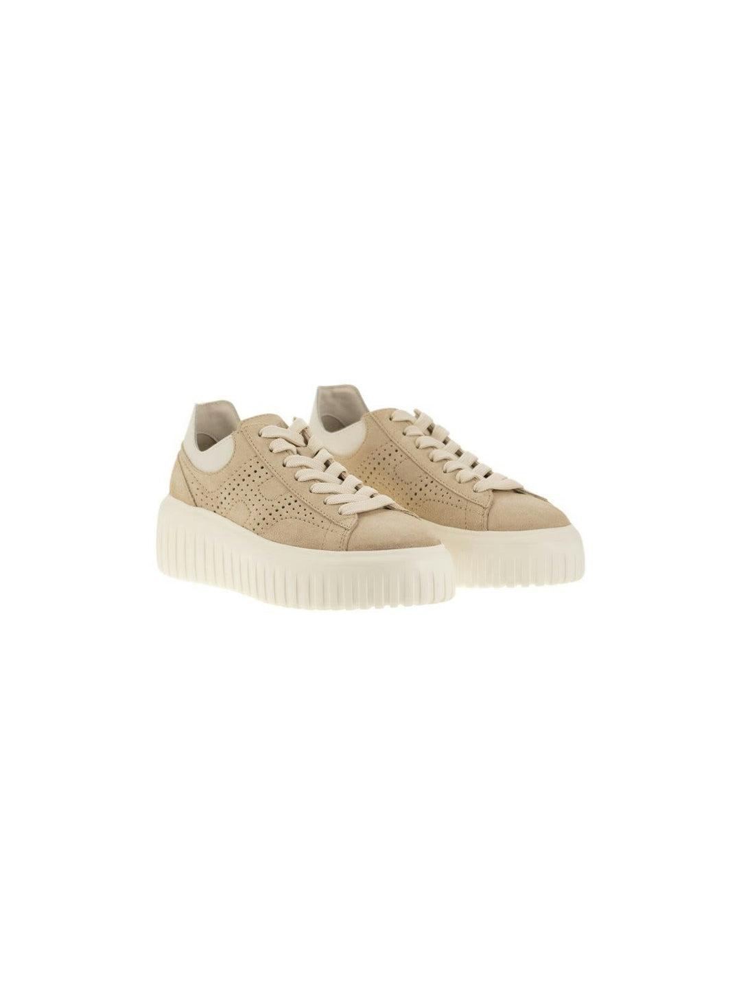 H-STRIPES NUBUCK TRAINERS