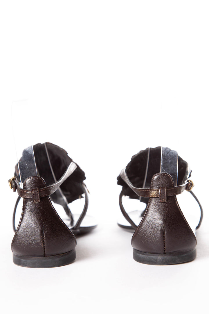 Giuseppe Zanotti Black Jewel Embellished Flats SZ 36.5 Sale