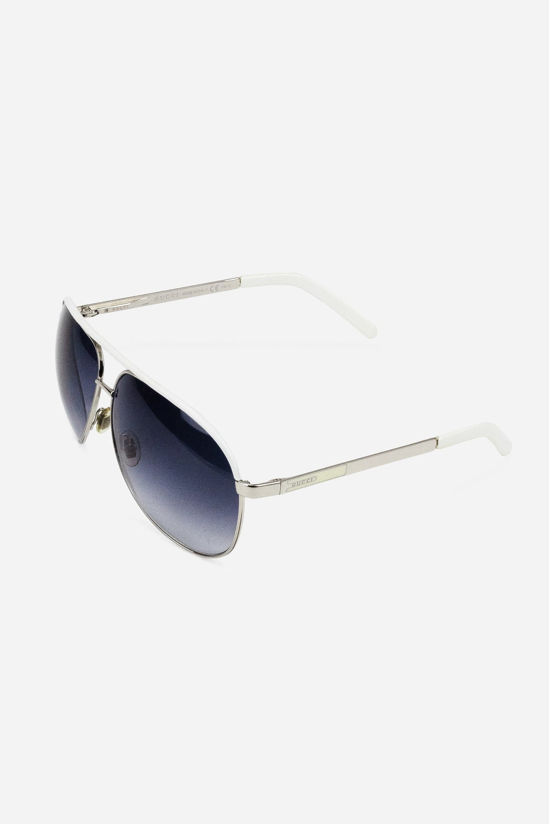 Blue Lens Oversized Aviator Sunglasses