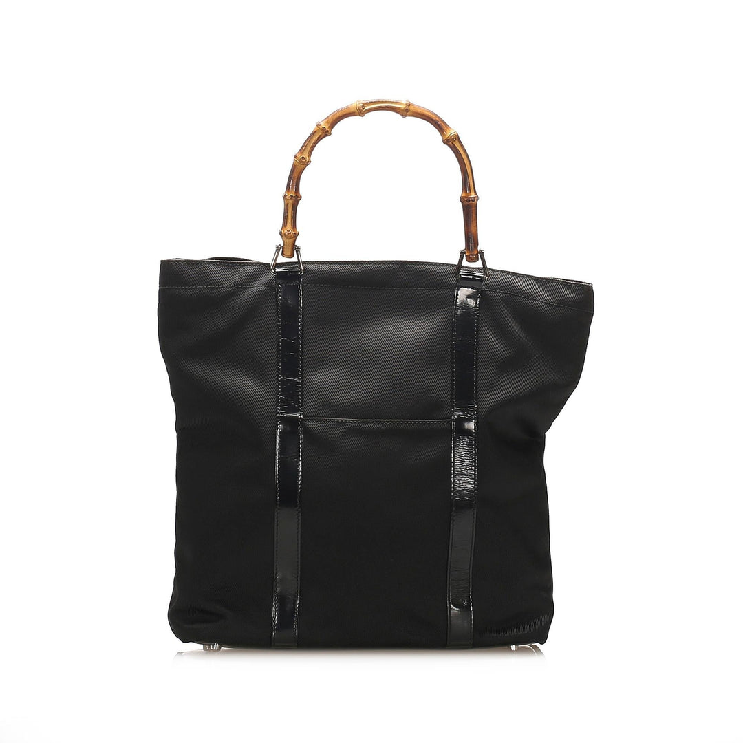 Gucci Bamboo Nylon Tote Bag (SHG-14122)
