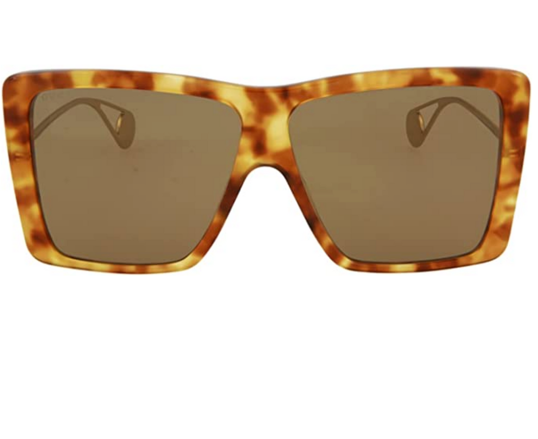 GUCCI Evolution Oversized Square Aviators Sunglasses