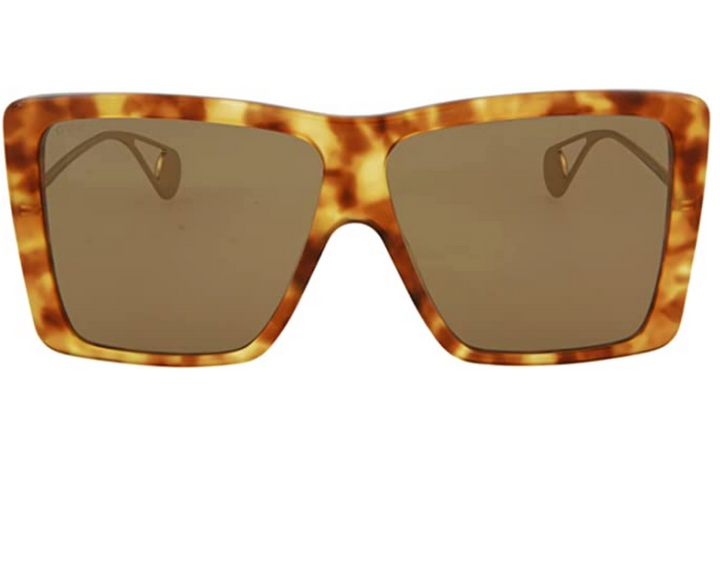 GUCCI Evolution Oversized Square Aviators Sunglasses