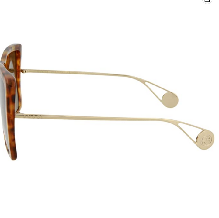 GUCCI Evolution Oversized Square Aviators Sunglasses