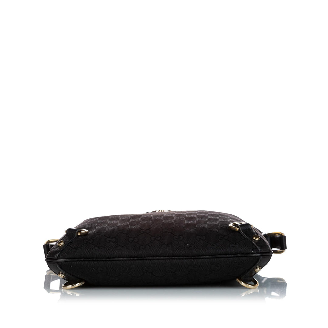 Gucci GG Canvas Abbey D-Ring Crossbody Bag (SHG-28063)