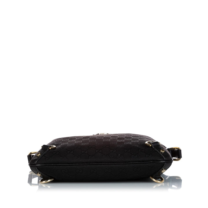 Gucci GG Canvas Abbey D-Ring Crossbody Bag (SHG-28063)