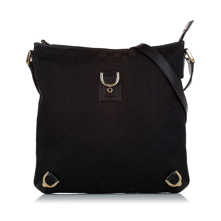 Gucci GG Canvas Abbey D-Ring Crossbody Bag (SHG-28063)