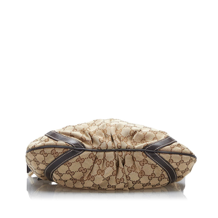 Gucci GG Canvas Abbey D Ring Crossbody Bag (SHG-tOPIPa)