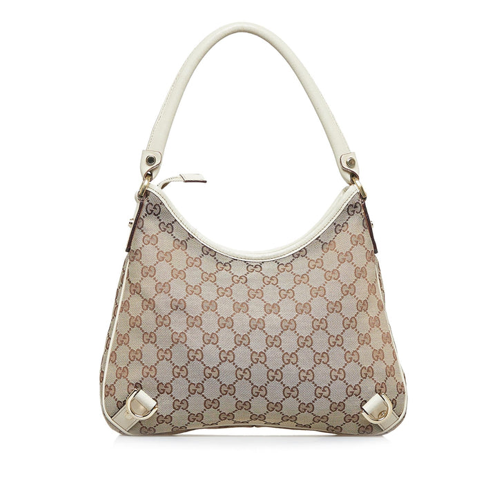 Gucci GG Canvas Abbey D-Ring Shoulder Bag (SHG-cs0Mae)