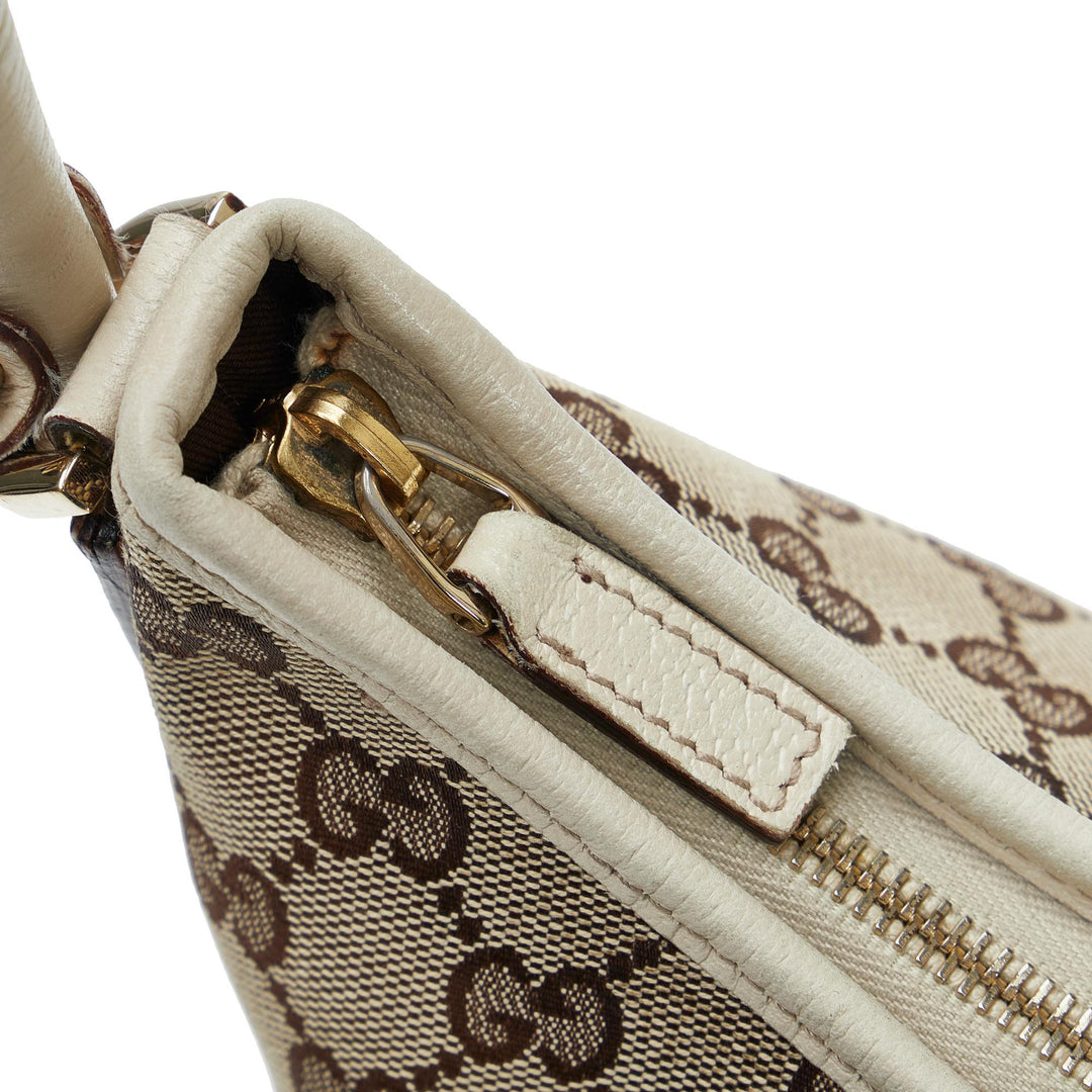 Gucci GG Canvas Abbey D-Ring Shoulder Bag (SHG-cs0Mae)