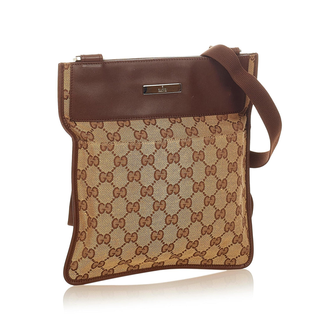 Gucci GG Canvas Crossbody Bag (SHG-25766)