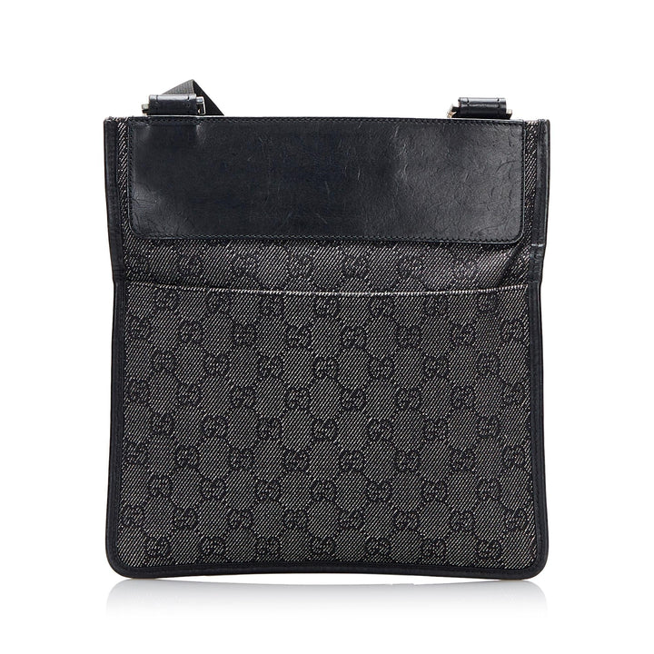Gucci GG Canvas Crossbody Bag (SHG-KM0rHO)