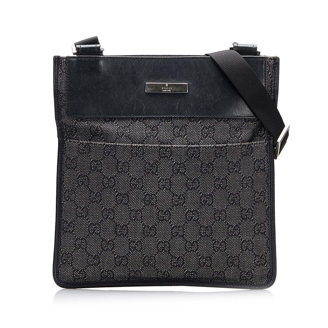 Gucci GG Canvas Crossbody Bag (SHG-KM0rHO)