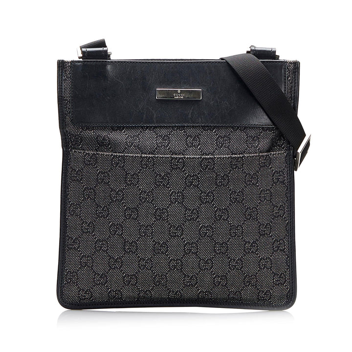 Gucci GG Canvas Crossbody Bag (SHG-KM0rHO)