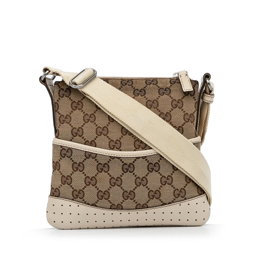 Gucci GG Canvas Crossbody Bag (SHG-hvhLXW)