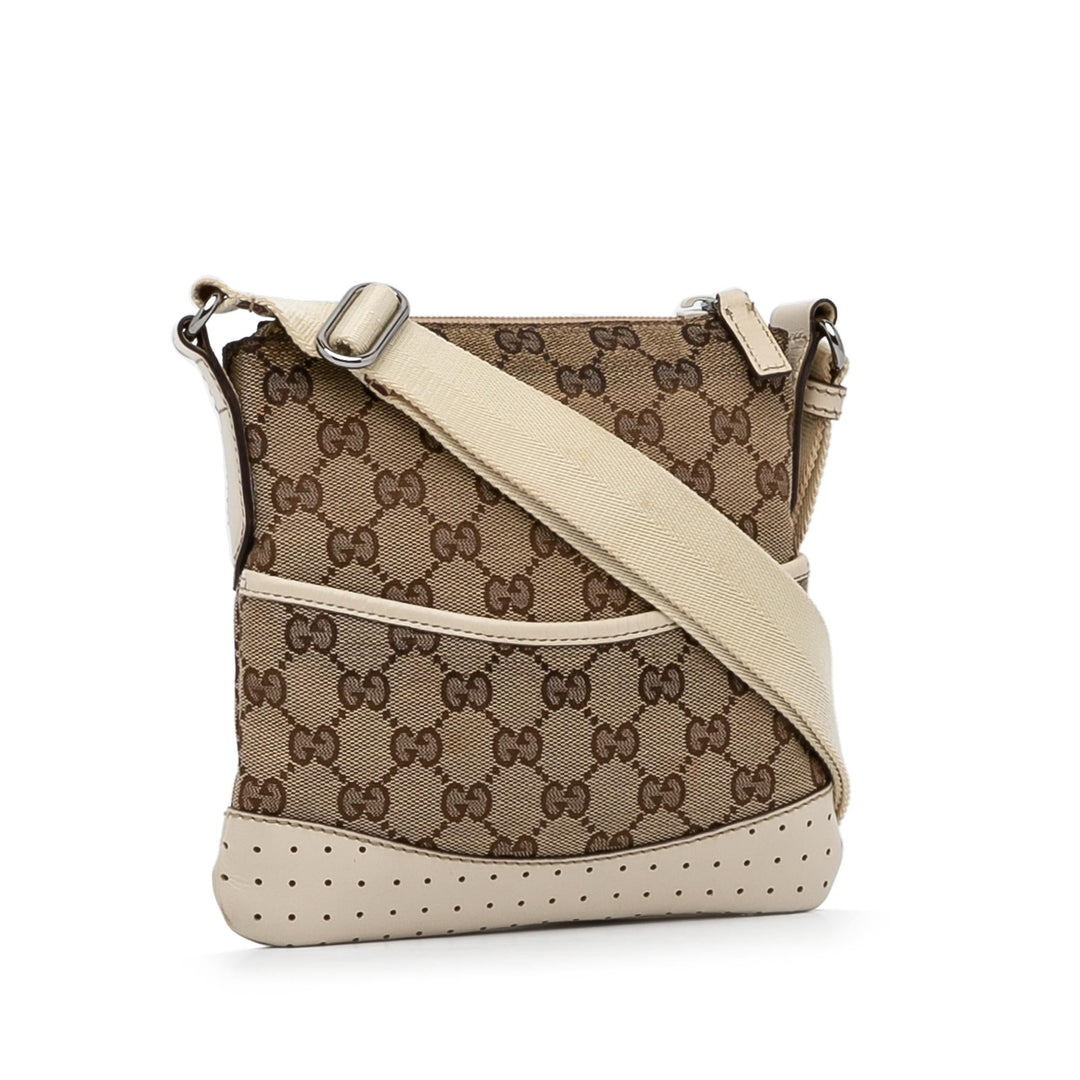 Gucci GG Canvas Crossbody Bag (SHG-hvhLXW)