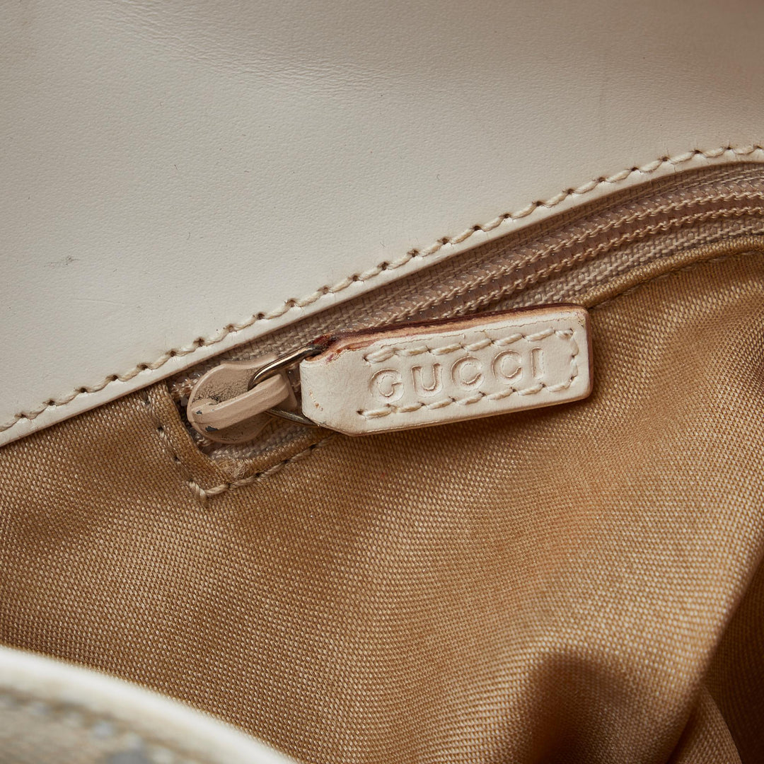 Gucci GG Canvas Jackie Shoulder Bag (SHG-m7c9Cb)