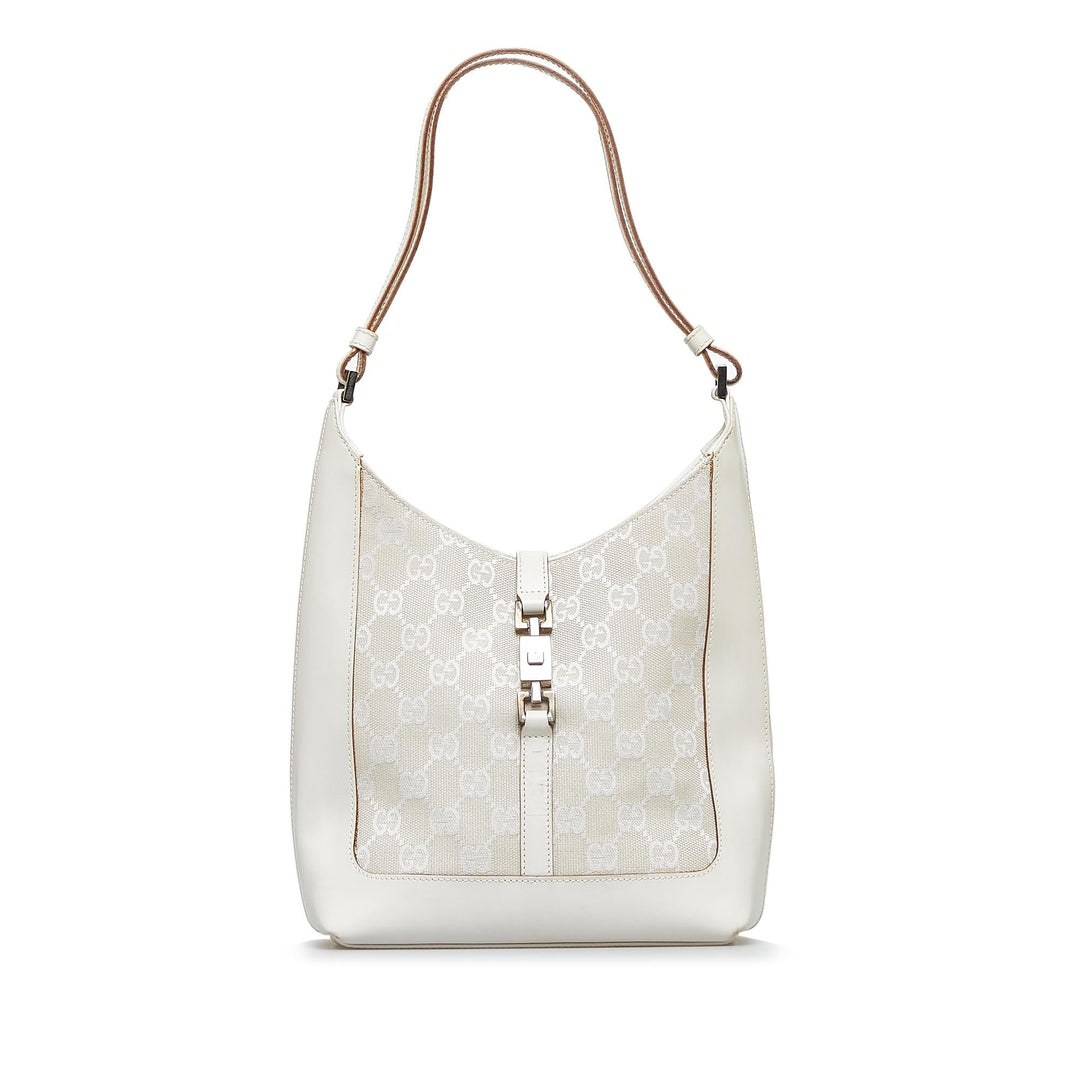 Gucci GG Canvas Jackie Shoulder Bag (SHG-m7c9Cb)