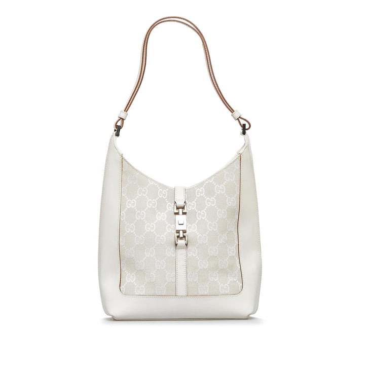 Gucci GG Canvas Jackie Shoulder Bag (SHG-m7c9Cb)