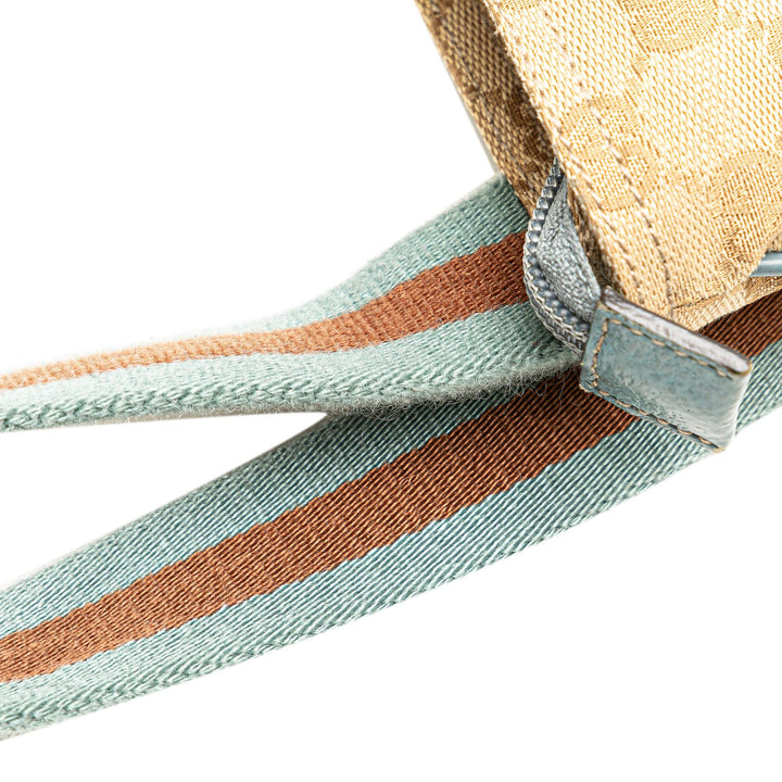 Gucci GG Canvas Web Crossbody (SHG-GNgxPh)