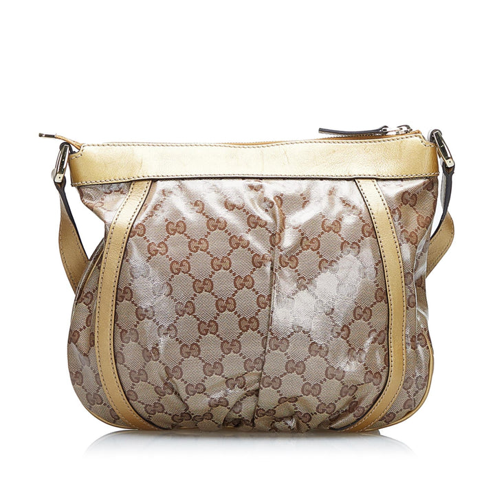 Gucci GG Crystal Abbey D-Ring Crossbody (SHG-t8w0Dr)