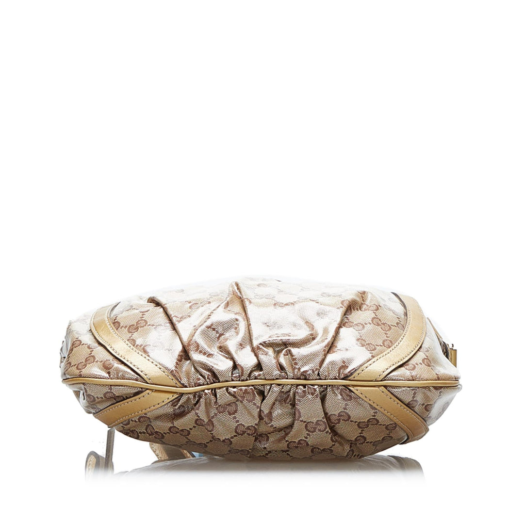 Gucci GG Crystal Abbey D-Ring Crossbody (SHG-t8w0Dr)