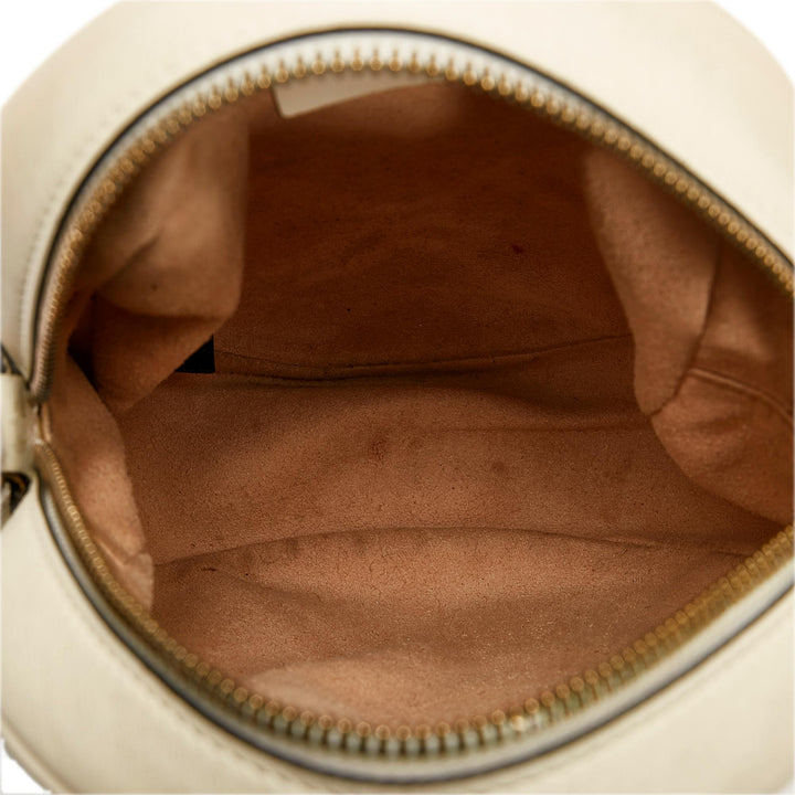 Gucci GG Marmont Matelasse Round Crossbody Bag (SHG-Jjk62x)
