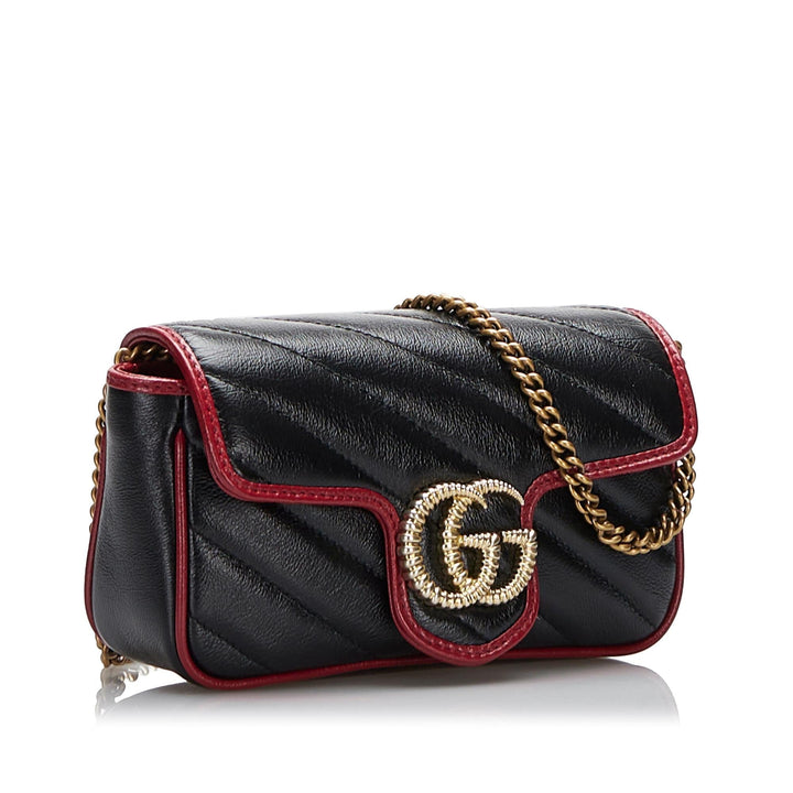 Gucci GG Marmont Torchon Crossbody Bag (SHG-K8PklR)