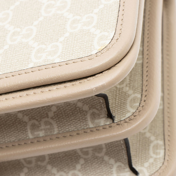 Gucci GG Supreme Interlocking G Mini Crossbody (SHF-UrTbo2)
