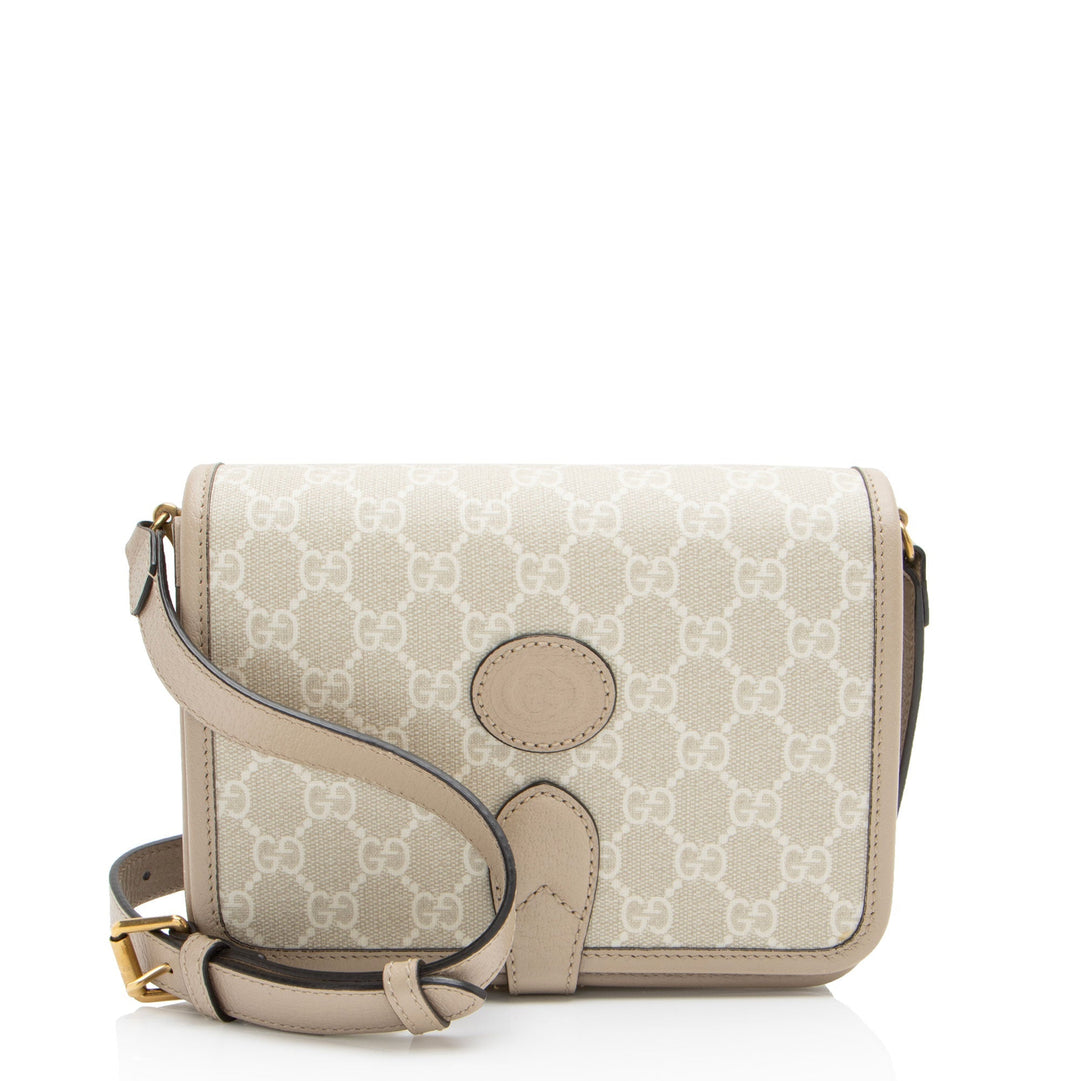 Gucci GG Supreme Interlocking G Mini Crossbody (SHF-UrTbo2)