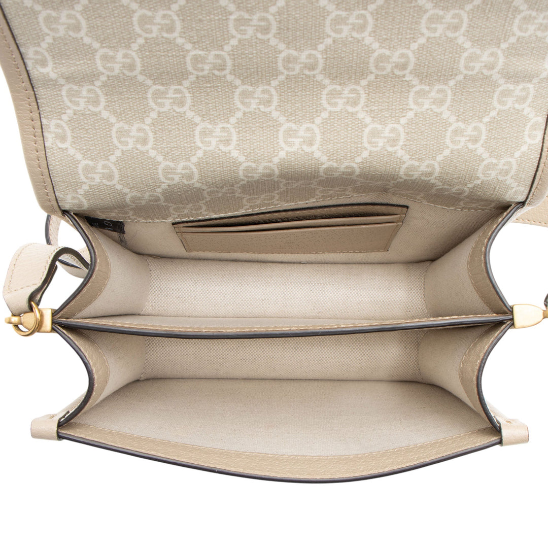 Gucci GG Supreme Interlocking G Mini Crossbody (SHF-UrTbo2)