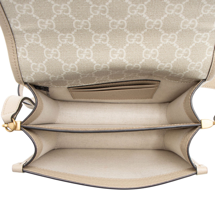 Gucci GG Supreme Interlocking G Mini Crossbody (SHF-UrTbo2)
