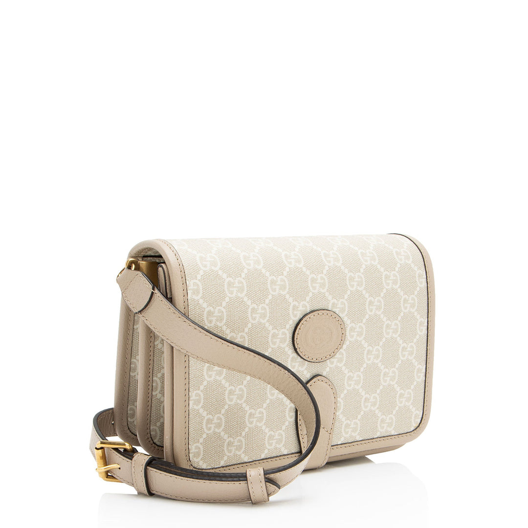 Gucci GG Supreme Interlocking G Mini Crossbody (SHF-UrTbo2)