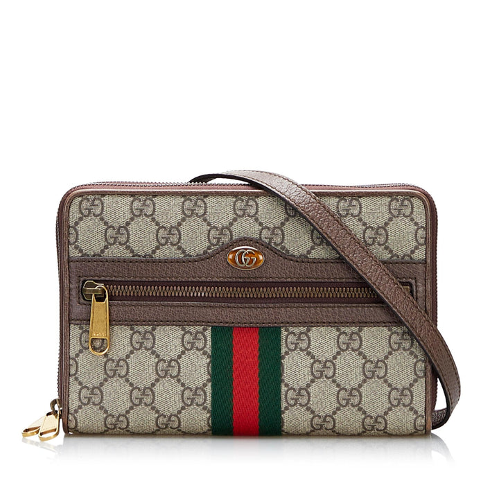 Gucci GG Supreme Ophidia Crossbody Bag (SHG-AxQA4C)