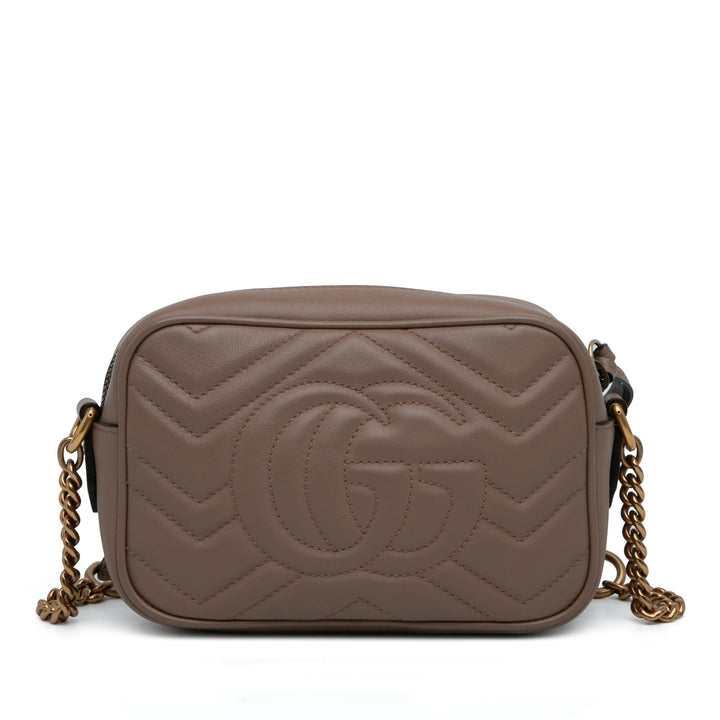 Gucci Mini GG Marmont Matelasse Crossbody (SHG-1DWPFZ)