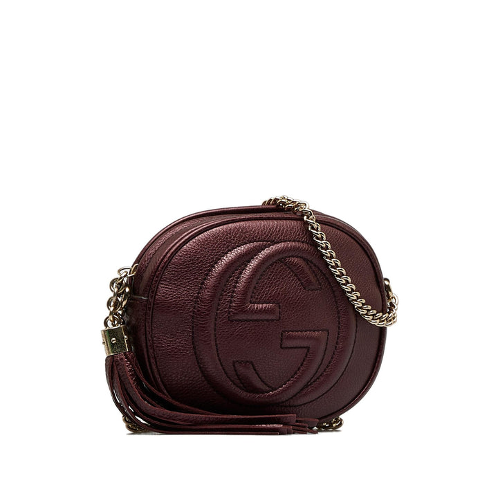 Gucci Mini Soho Chain Crossbody (SHG-I7ZSfT)