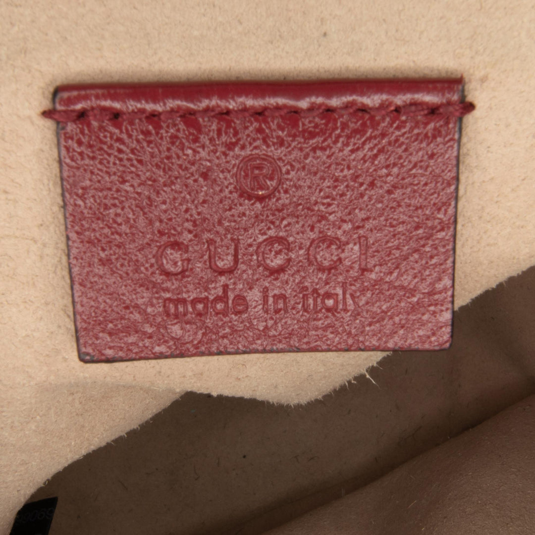 Gucci Mini Torchon GG Marmont Round Crossbody Bag (SHG-cxRkwZ)