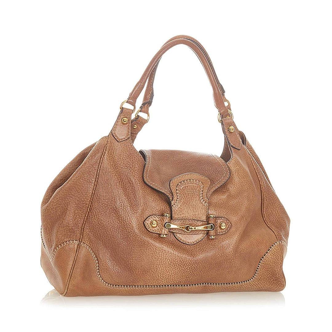 Gucci New Pelham Leather Tote Bag (SHG-19694)