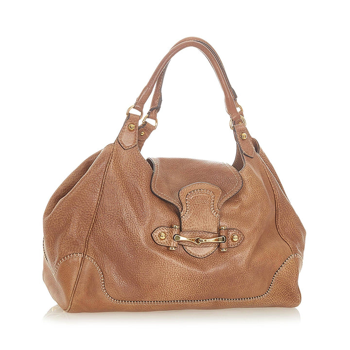 Gucci New Pelham Leather Tote Bag (SHG-19694)