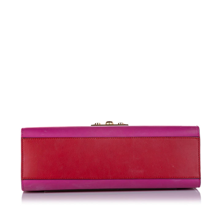 Gucci Small Padlock Leather Crossbody Bag (SHG-uOqm33)