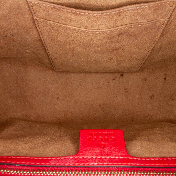 Gucci Small Padlock Leather Crossbody Bag (SHG-uOqm33)