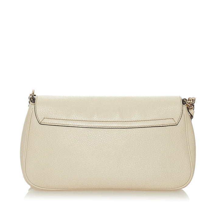 Gucci Soho Chain Leather Crossbody Bag (SHG-27988)