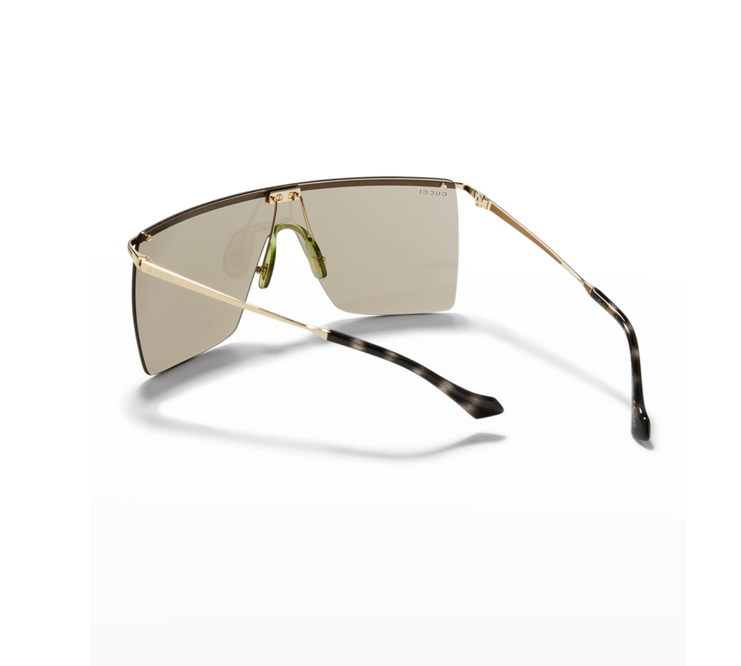 GUCCI MASK FRAME SUNGLASSES