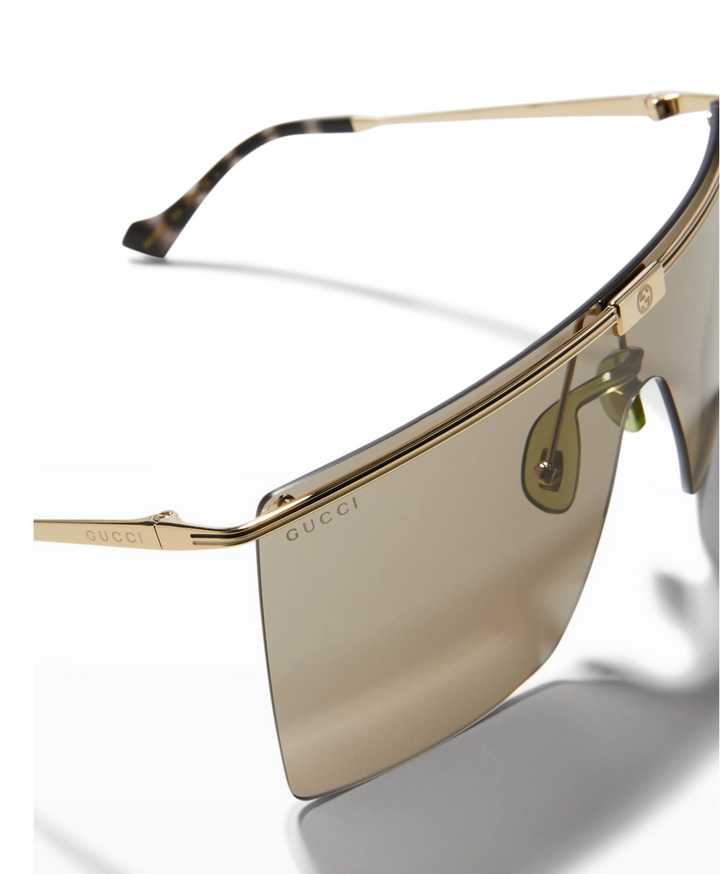 GUCCI MASK FRAME SUNGLASSES