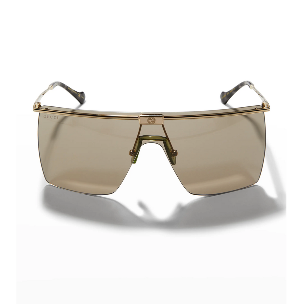 GUCCI MASK FRAME SUNGLASSES