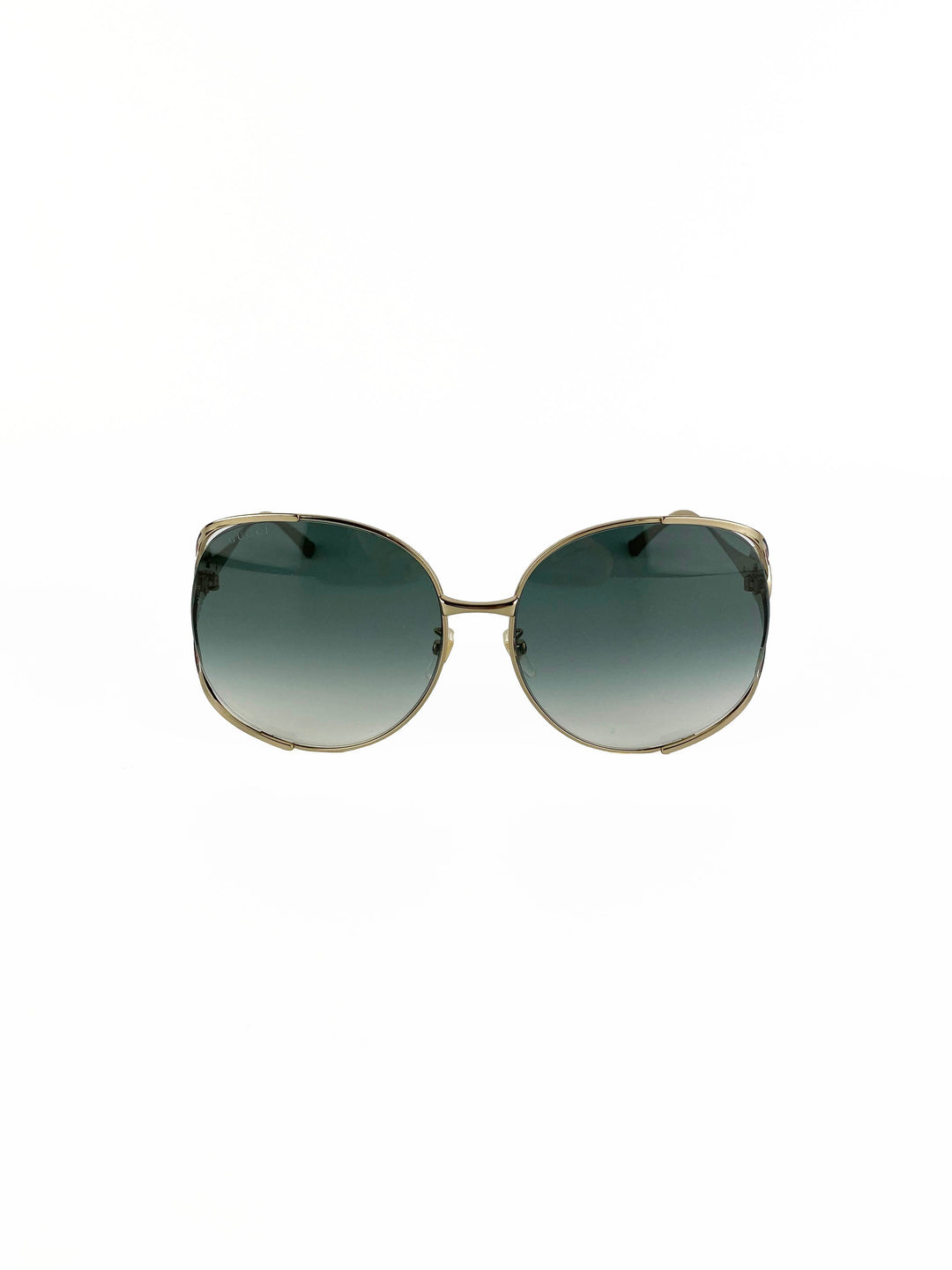 Gucci Round Metal Frame Sunglasses