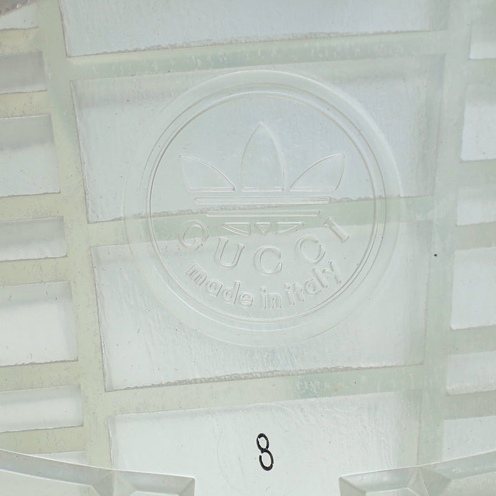 Gucci Clear x Adidas Adilette Rubber Slides 8