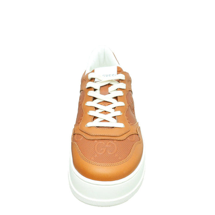 Gucci Brown Jumbo GG Embossed Sneakers 8