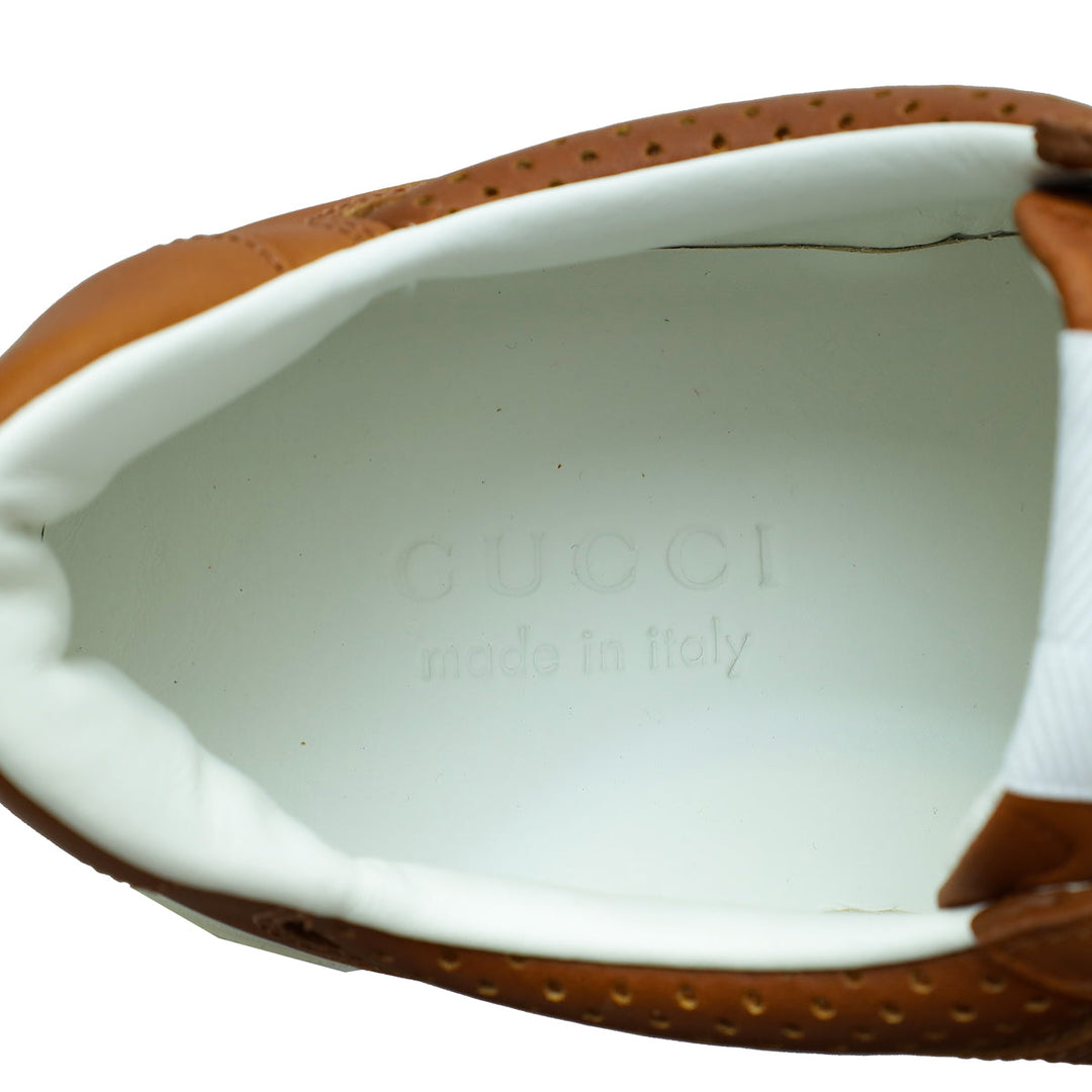 Gucci Brown Jumbo GG Embossed Sneakers 8